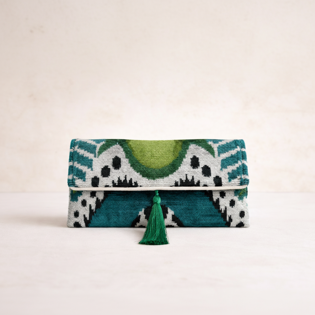 Lucca Tassel Clutch