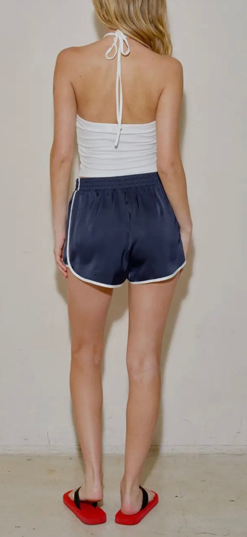 Dolphin Satin Short