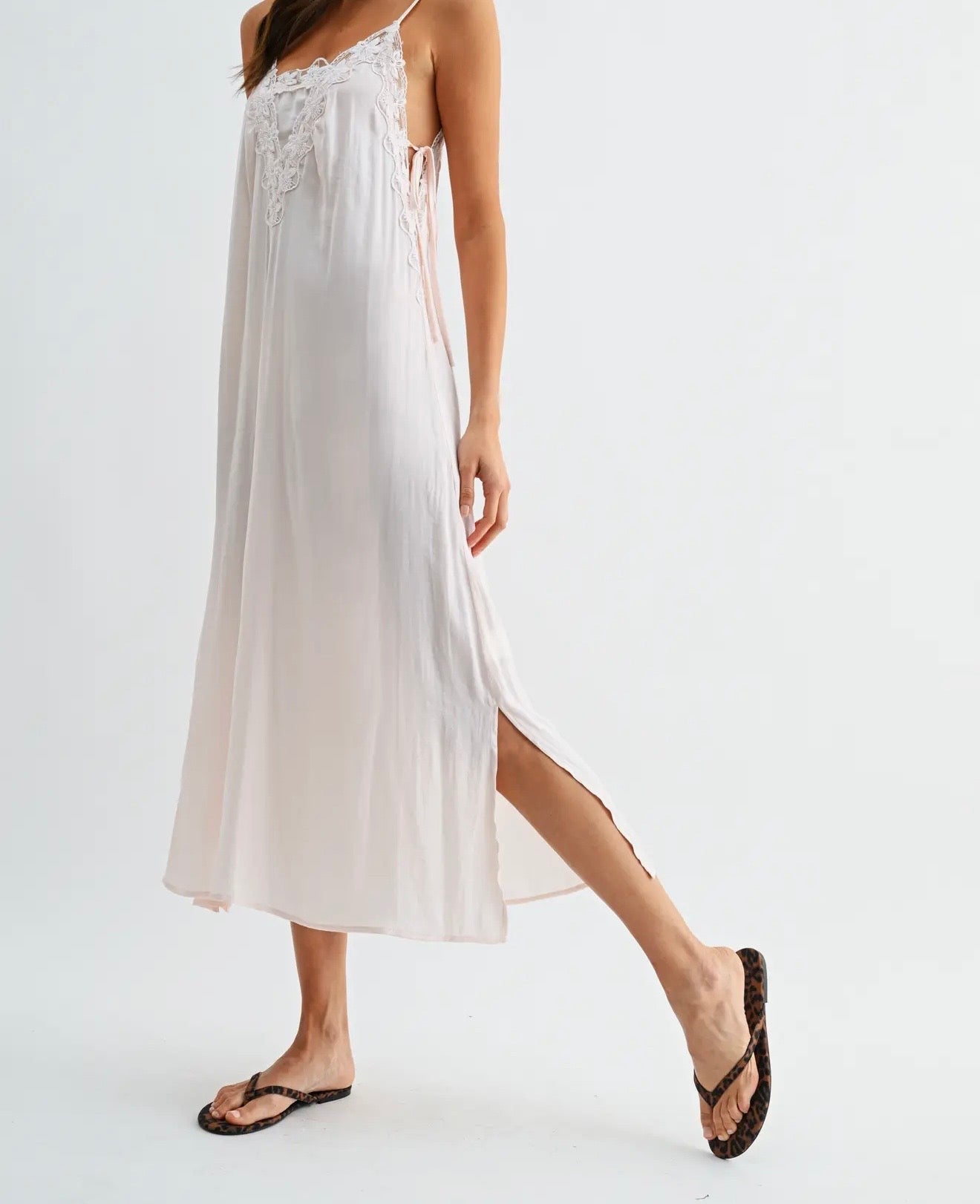 Ferra Satin Slip Dress