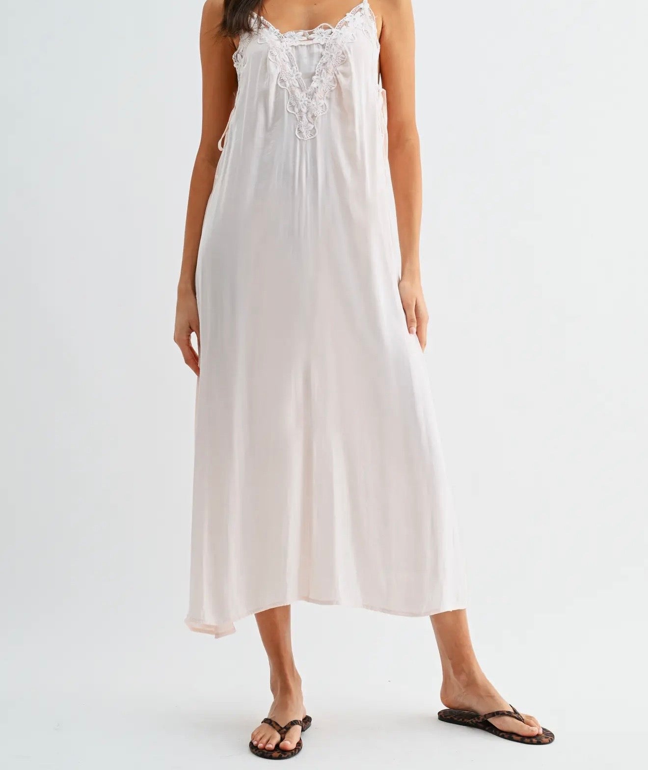Ferra Satin Slip Dress