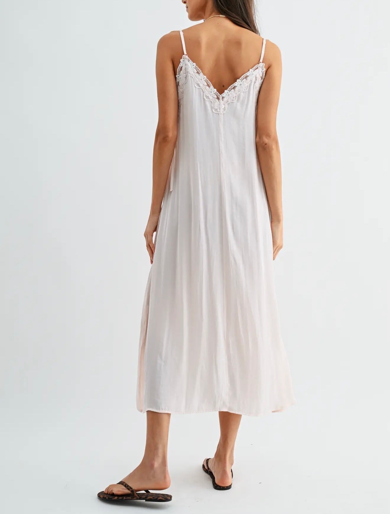 Ferra Satin Slip Dress