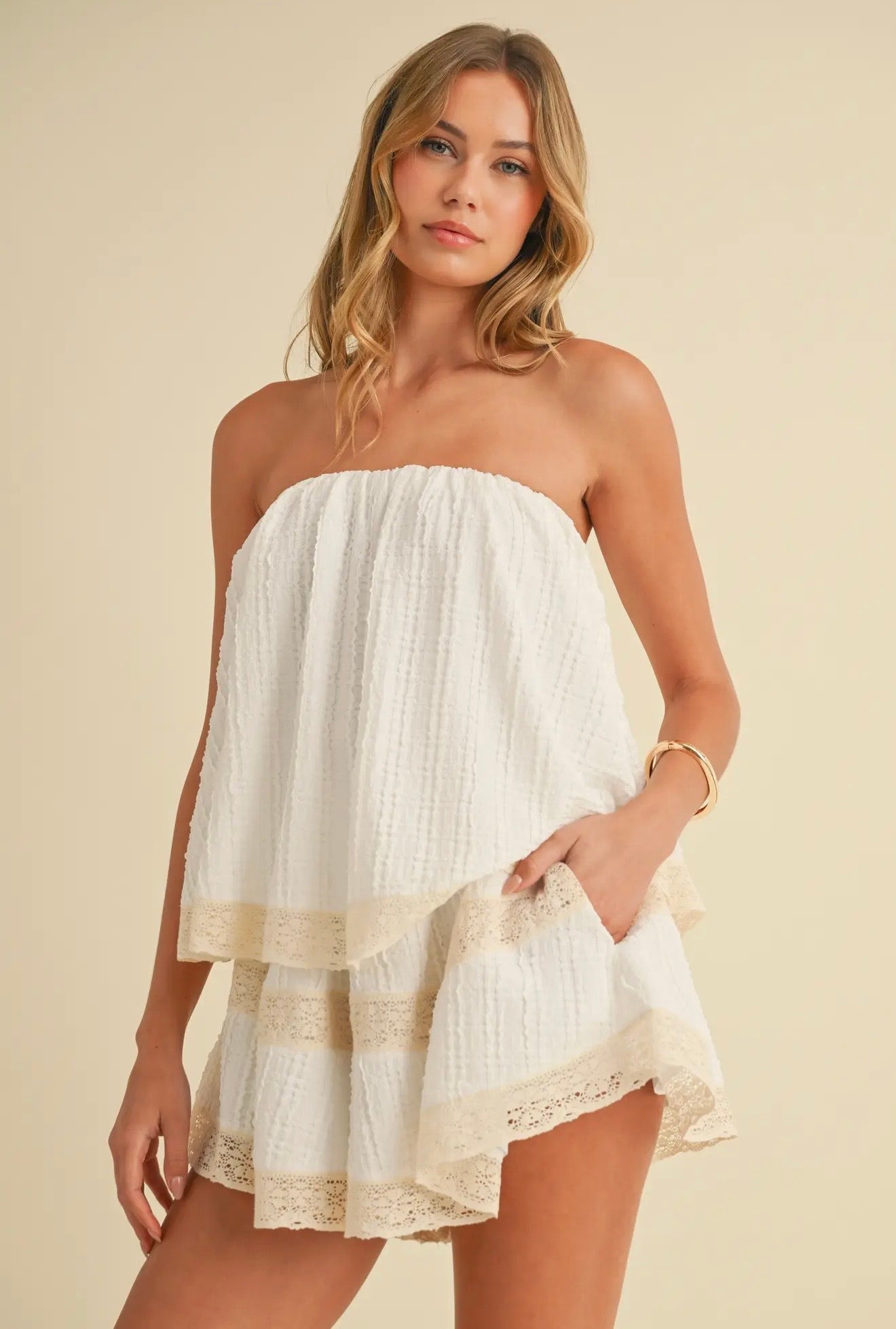 Jane Lace Trim Jumper