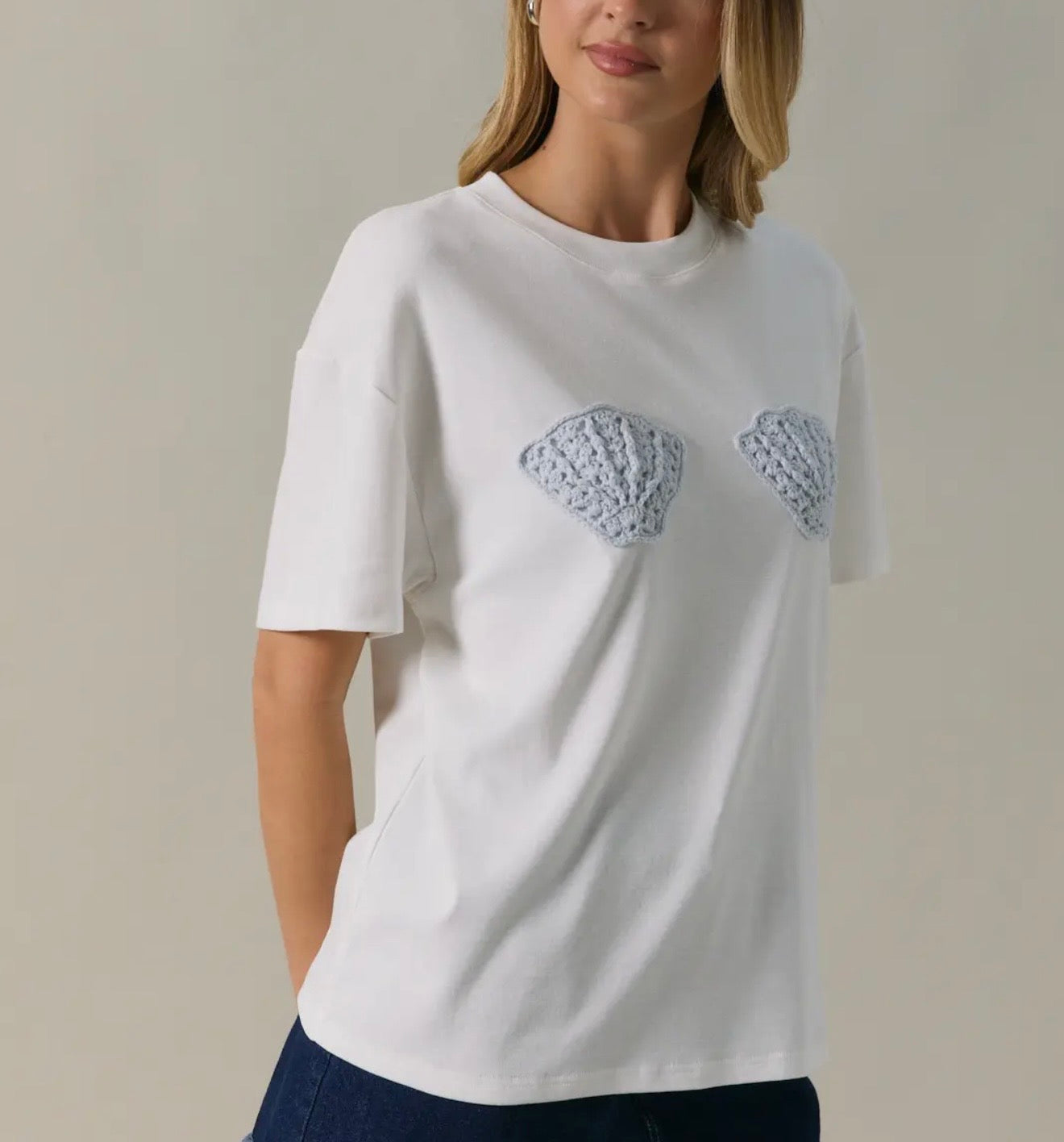 Crochet Shell Shirt