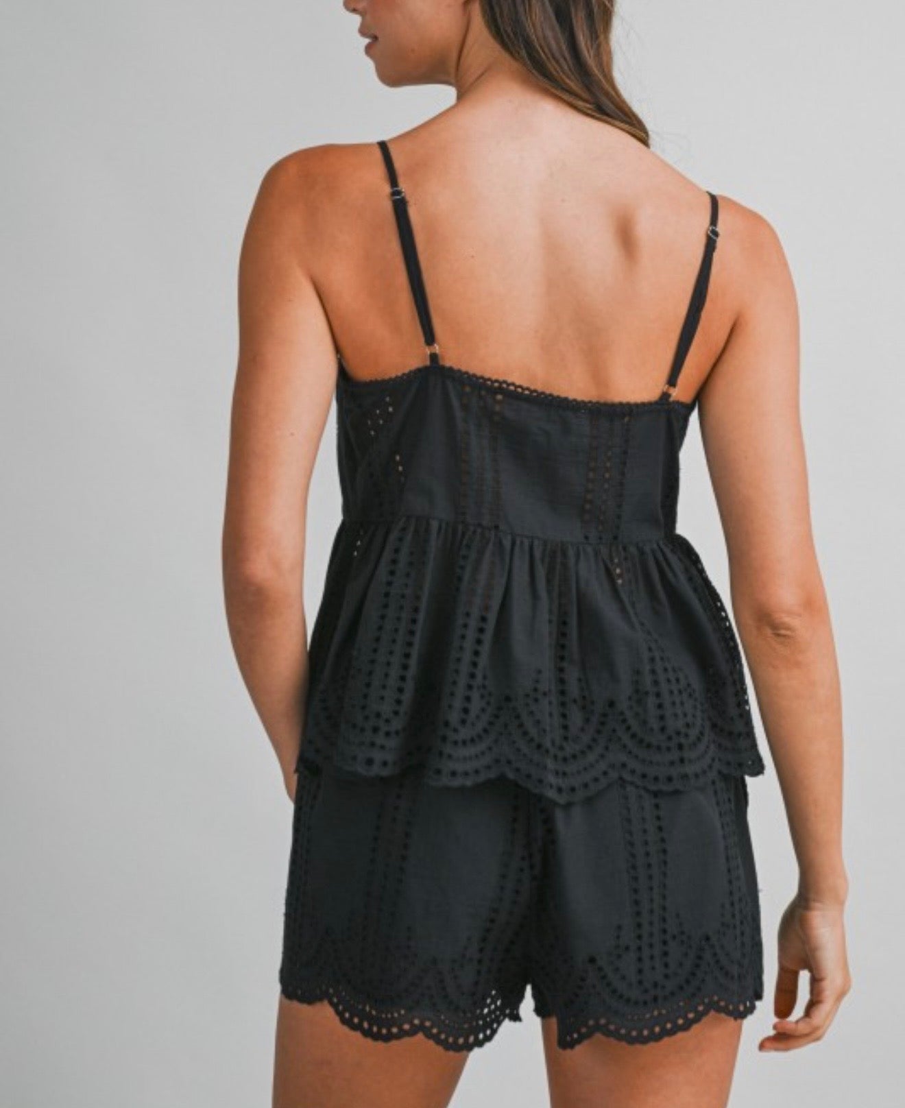 Jules Eyelet Short Set