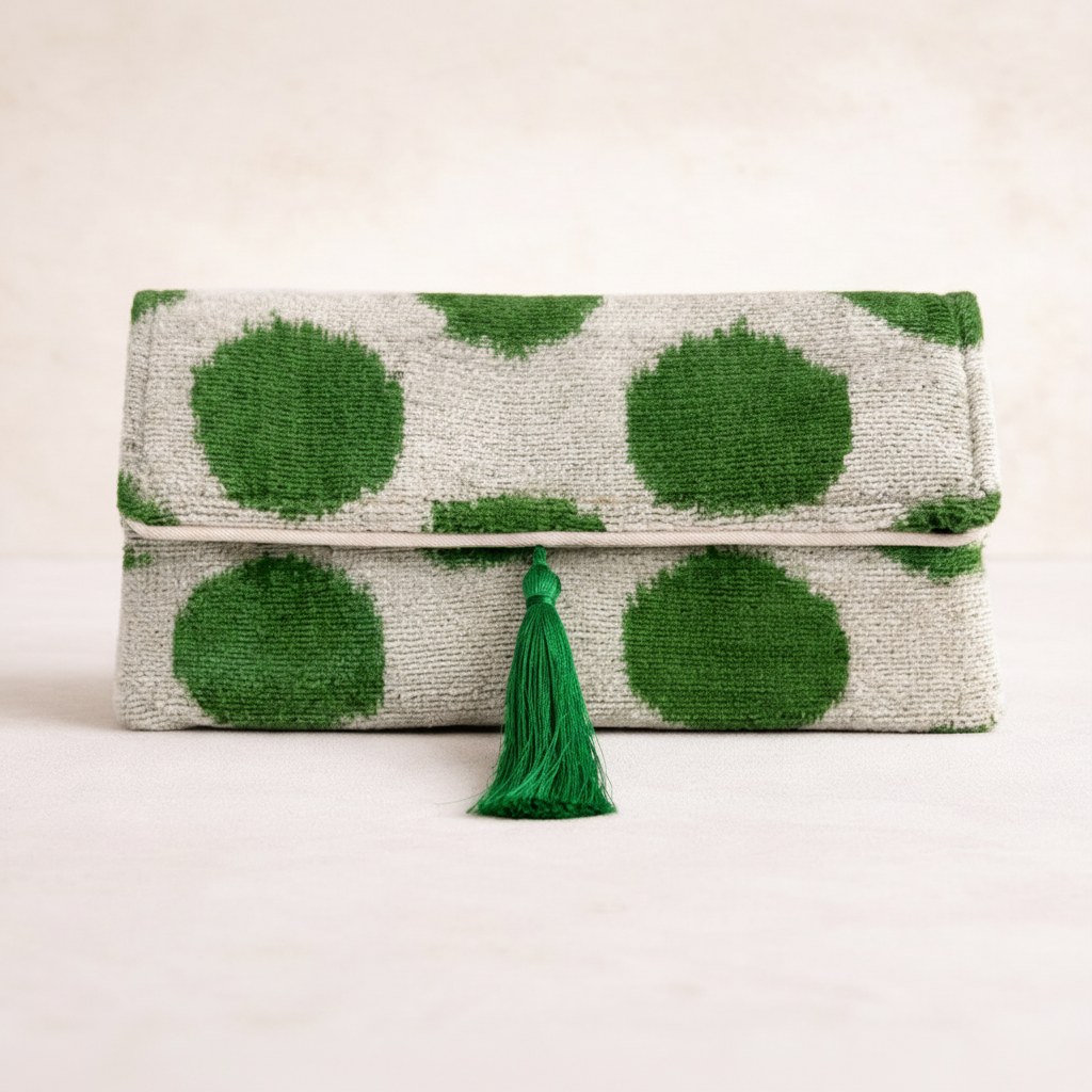 Editorial Tassel Clutch