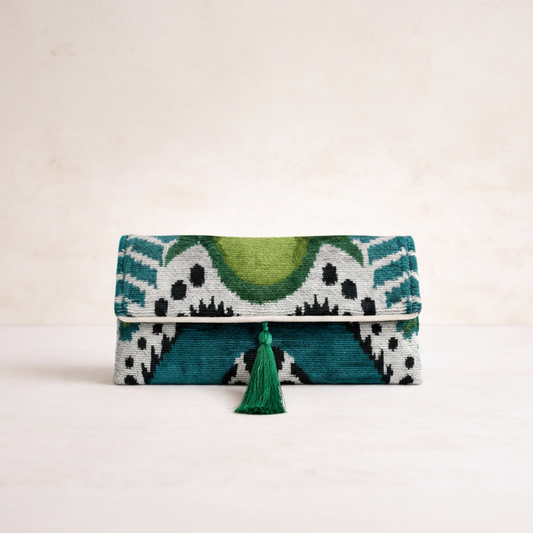 Lucca Tassel Clutch