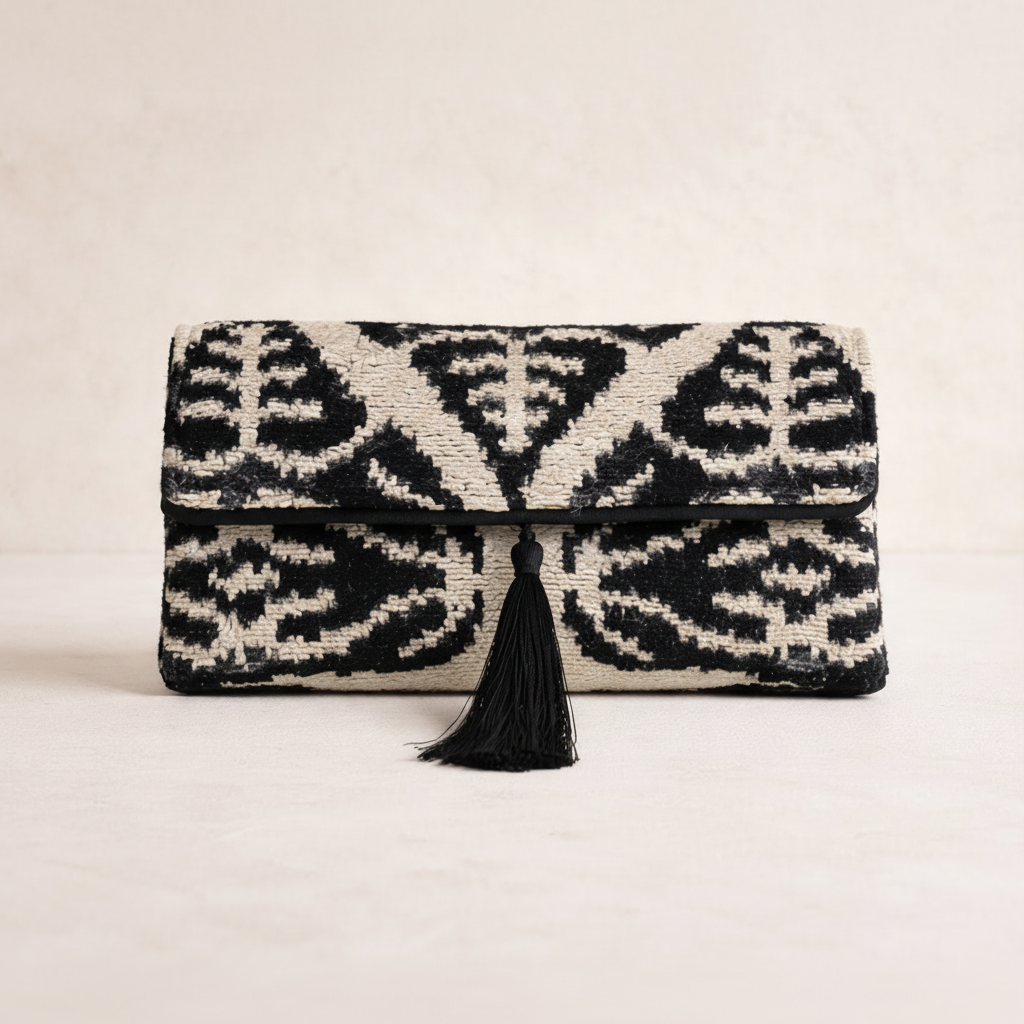 Jones Tassel Clutch