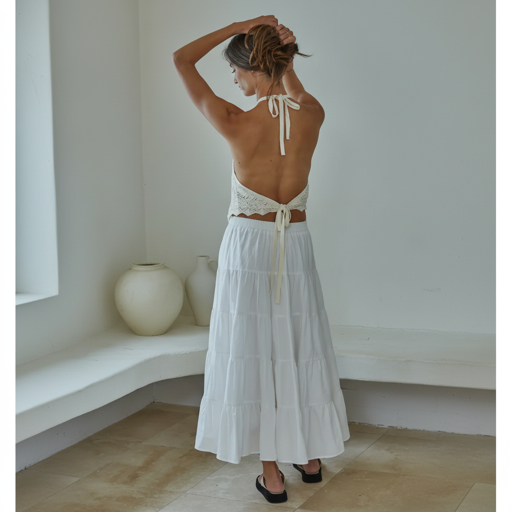 Resized back view
