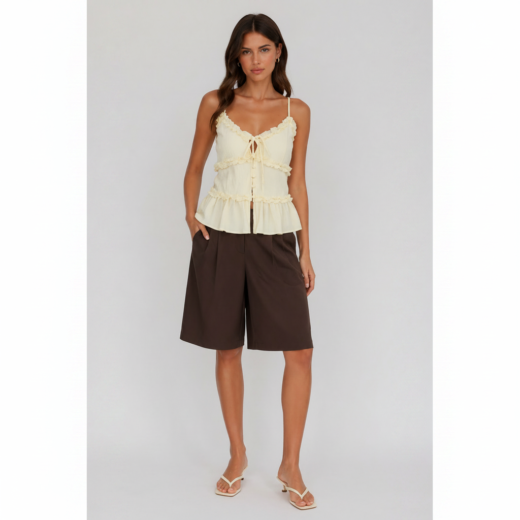Daisy Ruffle Tank