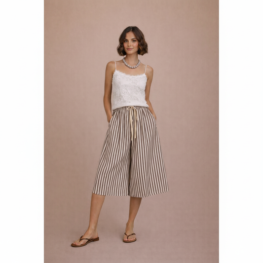 Tate Stripe Cullotes